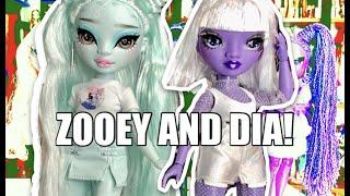 ALIEN AND DIAMOND DOLLS! ZOOEY ELECTRA AND DIA MANTE SHADOW HIGH SERIES 2 DOLL REVIEW AND UNBOXING!