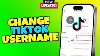 How to Change TikTok Username (Android & iOS)