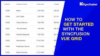 How to Get Started with the Vue DataGrid