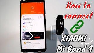 How to connect Xiaomi Mi Band 4 with phone MI Fit app Android phone Smart Watch