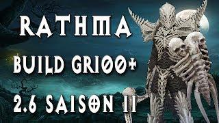 RATHMA GR100+ ~ Build Nécromancien ~ Diablo 3 [2.6 Saison 11]