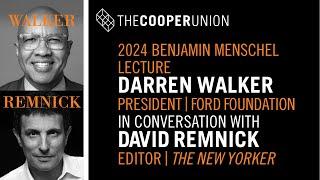 Darren Walker Gives the 2024 Benjamin Menschel Distinguished Lecture