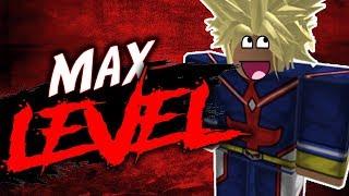 Reaching MAX LEVEL in Boku No Roblox Remastered! Level 10000 | iBeMaine