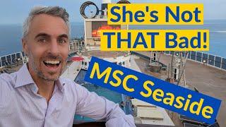 Review of MSC Seaside Cruise! Let's Talk about her Bad Reputation!