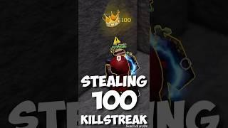 I STOLE a 100 KILLSTREAK  #roblox #thestrongestbattlegrounds #shorts