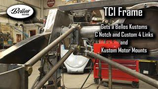 Doing a C-Notch on a 1936 Ford TCI Frame