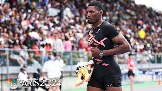 Fred Kerley's awkward DNS opens door for Udodi Onwuzurike in 100m at the NYC Grand Prix | NBC Sports