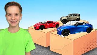 Mark finds new cars with mysterious boxes