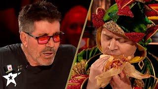 Piff The Magic Dragon SHOCKS Judges With The STRANGEST Sandwich on AGT: Fantasy Team!