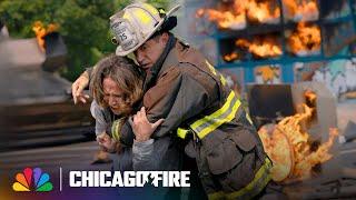 51 Arrives to Find Explosions at Vape Store | Chicago Fire | NBC