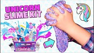 Am testat Setul Unicorn Slime! Fă-ți propriile slime-uri minunate și amestecă-le!