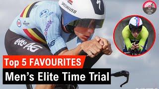 Top 5 Favourites: UCI World Time Trial Championship 2024 - Remco Evenepoel vs Primoz Roglic?