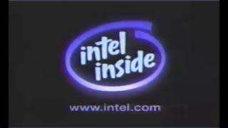 Intel Inside 1998 Logo Colourful Effects