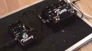 Paul Cochrane Tim vs Timmy overdrive guitar effects pedal shootout comparison with Strat & Dr Z MAZ