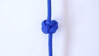 Single Strand Diamond Knot - AMAZING must know KNOTS - Tutorial by CBYS