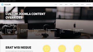 Ocular - Joomla Template - Tutorial Part One