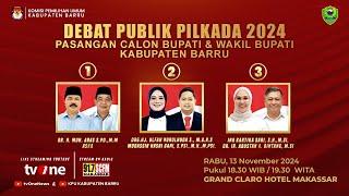 [LIVE] Debat Terbuka Calon Bupati dan Wakil Bupati Kab. Barru | tvOne