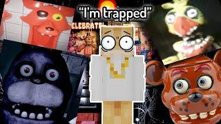 These Crazy FNAF Animatronics are chasing me in Minecraft!