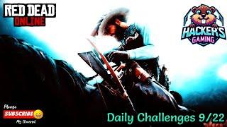 Red Dead Online Daily Challenges & Madam Nazar's Location 9/22 - Rdr2 Online Daily Challenges