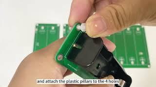 How to flexibly install the PCB protection board on the battery box？