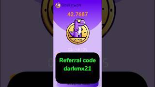 Mine Crypto for Free on Your Phone!   Dino Network App #Shorts