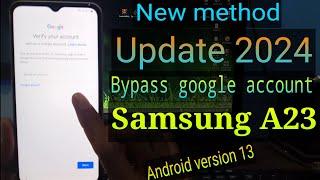 Bypass google account Samsung A23 ||  Frp Bypass Samsung A23 || Samsung A23 FRP Bypass android 13