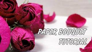 Beautiful paper flowers tutorial | Easy roses diy