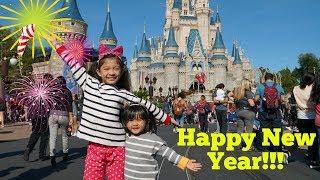 NYE 2017 New Years Eve at Disney World's Magic Kingdom HAPPY NEW YEAR!