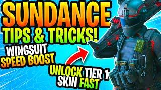 SUNDANCE TIPS & TRICKS! BEST SPECIALIST IN BATTLEFIELD 2042! - Wingsuit Speed Boost! Mastery Skin!