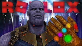 THE *TRUE* STORY OF THANOS | AVENGERS INFINITY WAR (A Roblox Story)