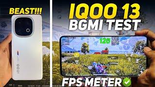IQOO 13 BGMI TEST 120 FPS WITH FPS METER  BGMI GAMEPLAY | BEST GAMING PHONE UNDER 50000 RS