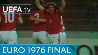 Czechoslovakia v West Germany: 1976 UEFA European Championship final highlights