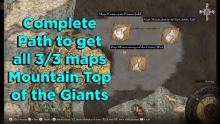 How To Get All 3/3 Maps Mountain Top Of Giants