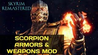 Skyrim SE - Scorpion Armor & Weapons MOD