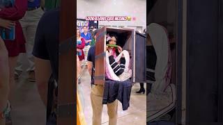 Nezuko and Tanjiro walk away…