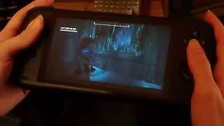 Horizon Zero Dawn running on an AYN Odin2 with Box64 (running Arch Linux)