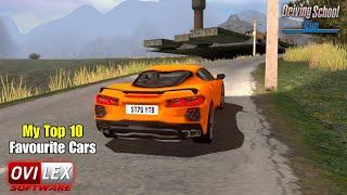 Driving School Sim 2020 - My Top 10 Favourite Cars