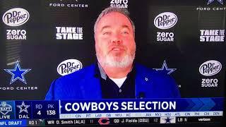 Dallas Cowboys select Josh Ball