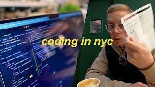 a *technical* coding vlog - building a startup in new york city