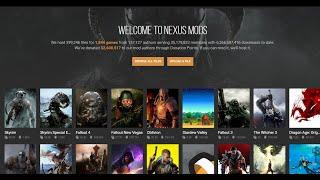 How to download any mods for any game for FREE using nexus mods. 2022