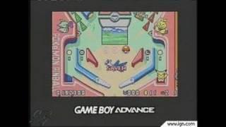 Pokemon Pinball: Ruby & Sapphire Game Boy Gameplay