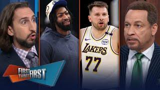 Is Lakers' loss something or nothing, Rockets fall to Nuggets, AD returning? | FIRST THINGS FIRST