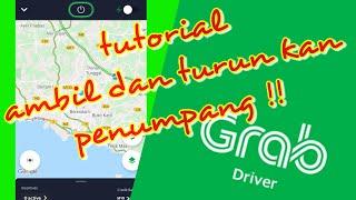 CARA ambil dan turun kan penumpang GRAB | grab driver