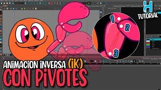 TUTORIAL | Como animar con CINEMATICA INVERSA (IK) en TOON BOOM en ESPAÑOL | TUTORIAL | ANIMACIÓN