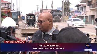 ONLY TRUCKS, PUBLIC TRANSPORTATION ALLOWED ON DIAMOND-GOOD SUCCESS ROAD DURING ONGOING.............