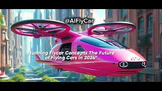 Stunning FlyCar Concepts:The Future of Flying Cars in 2024 #ai #flycar #aigeneratedart #flycar2024