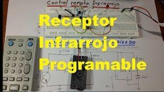 Receptor Infrarrojo Programable (Fácil de Hacer) Control remoto Temporizado