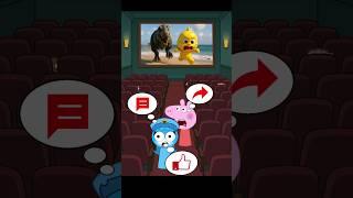 Who made them go into cinema TV? | Peppa Pig  Bluey | Incredibox Sprunki #sprunki #incredibox