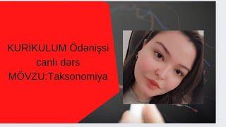 Blum Taksonomiyası canlı Ödənişsiz dərs (Fərəcova Ayşən)