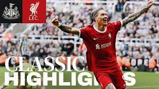 Classic Highlights: Newcastle Utd vs Liverpool | Darwin's Double! Nunez comeback (2023)